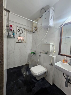 Bathroom in 3 BHK Apartment at Puraniks Aldea Espanola Phase 3, Baner – for Rent
