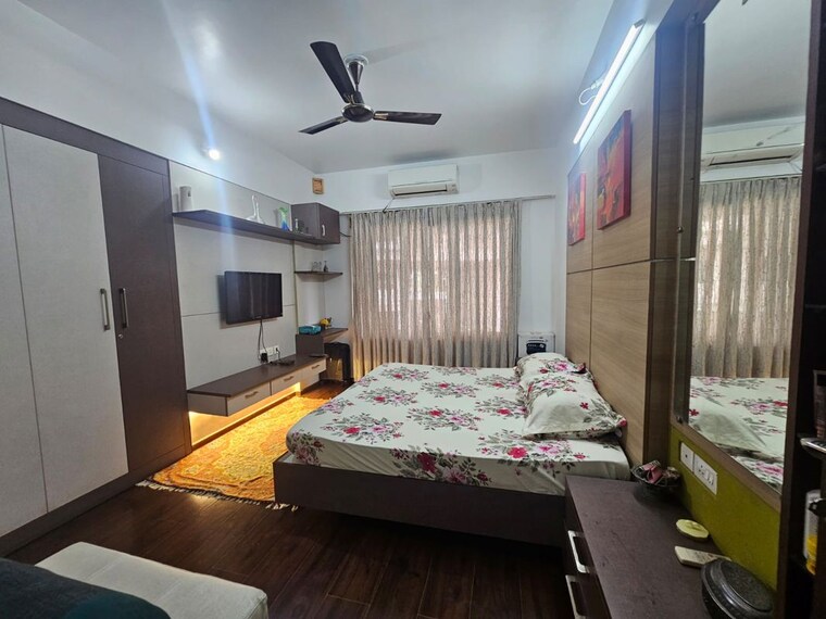 Bedroom, puraniks-aldea-espanola-phase-3 3 Bedroom 1100 Sq.Ft. Apartment In Baner Pune 10616979