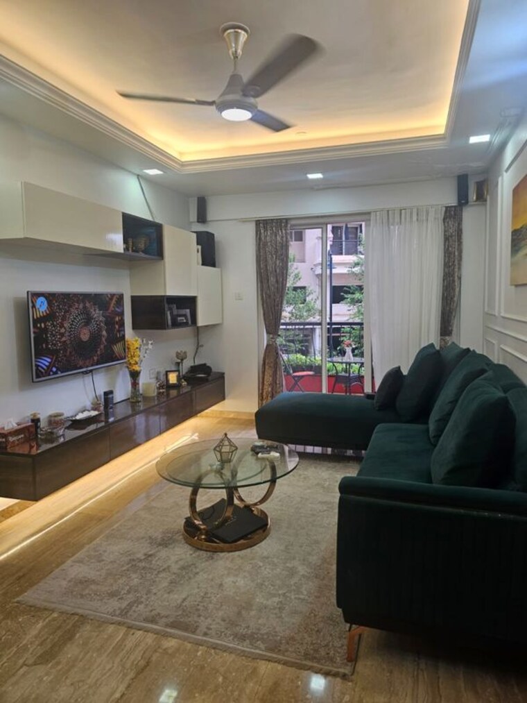 Living Room, puraniks-aldea-espanola-phase-3 3 Bedroom 1100 Sq.Ft. Apartment In Baner Pune 10616979