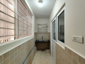 Balcony in 2.5 BHK Apartment at Shriram Luxor, Hennur Road – for Rent
