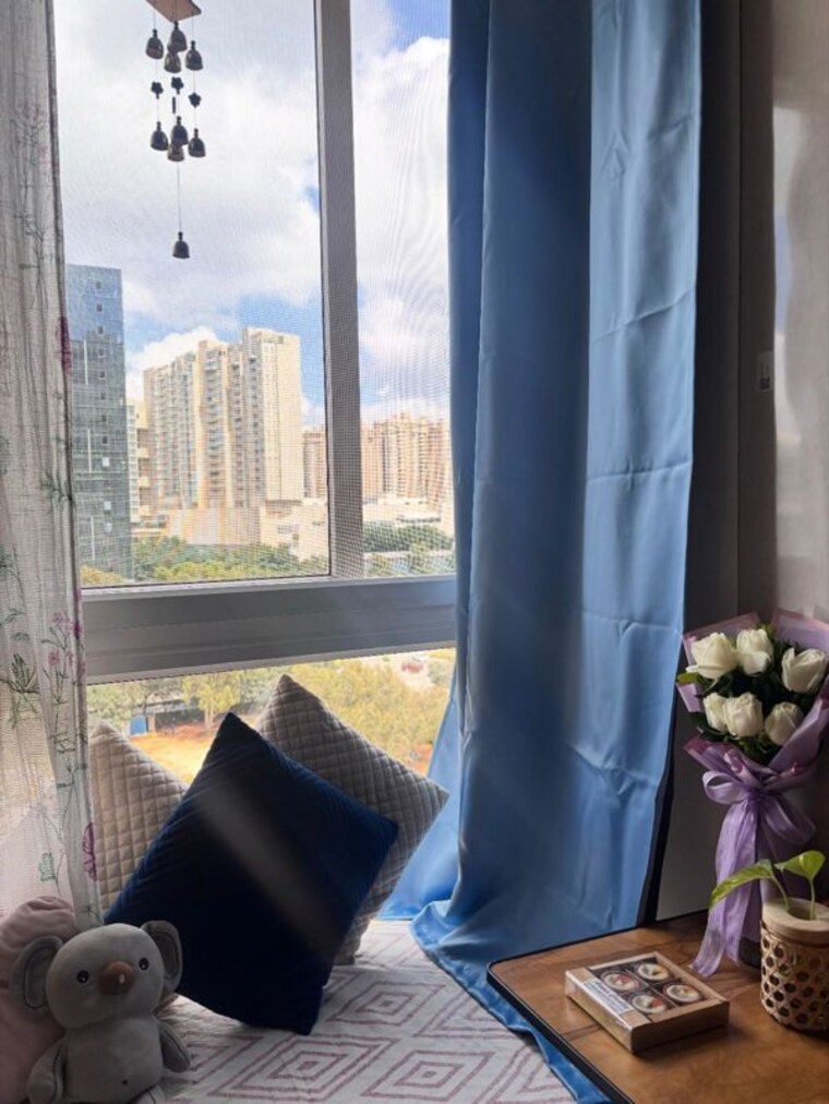 Living Room, bhartiya-nikoo-homes-phase-2 2 Bedroom 1190 Sq.Ft. Apartment In Thanisandra Main Road Bangalore 10616999