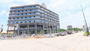  Shop – Exterior View View at Vaishnodevi Circle - for Sale