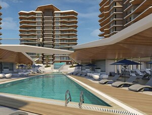 5 BHK Apartment – Exterior View View at Vesu - for Rent
