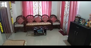 Living Room in 1 BHK Apartment at Rahatani – for Rent