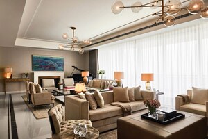 Living Room in 3 BHK Apartment at Gaur City 2 - 14th Avenue, Sector 16c Greater Noida – for Rent