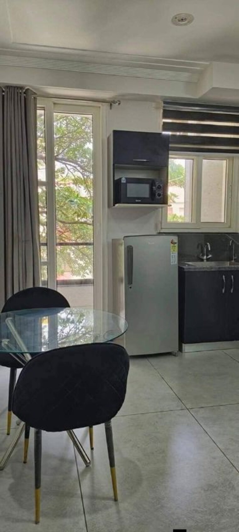 Kitchen, sushant lok i 1 Bedroom 700 Sq.Ft. Builder Floor In Sushant Lok I Gurgaon 10617084