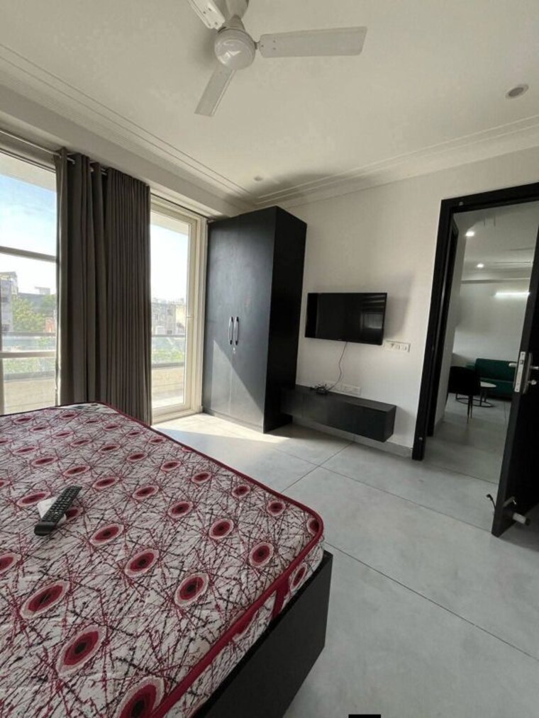 Bedroom, sushant lok i 1 Bedroom 700 Sq.Ft. Builder Floor In Sushant Lok I Gurgaon 10617084