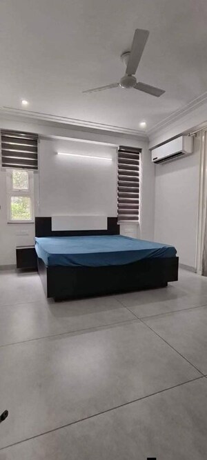 Bathroom in 1 BHK Builder Floor at Sushant Lok I – for Rent