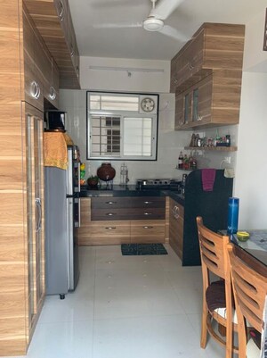 Kitchen in 2 BHK Apartment at Shanti Elixir, Mundhwa – for Rent