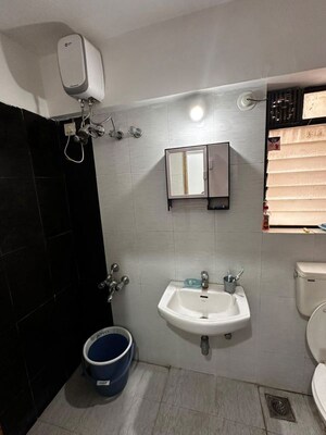 Bathroom in 1 BHK Apartment at Nandan Acura, Balewadi – for Rent