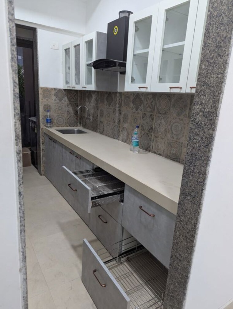 Kitchen, kanakia-silicon-valley 2 Bedroom 820 Sq.Ft. Apartment In Powai Mumbai 10617153