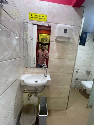 Bathroom in  Office Space at Oberoi Garden Estates, Powai – for Rent