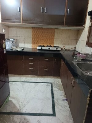 Kitchen in 1 BHK Builder Floor at Sector 45 – for Rent
