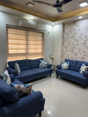 Living Room in 3 BHK Apartment at Mapsko Royale Ville, Sector 82 – for Rent