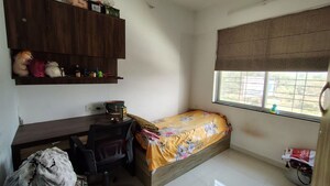 Bedroom in 2 BHK Apartment at Shree Rajlaxmi Greens Wing C, Ravet – for Rent