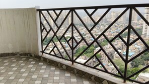 Balcony in 3 BHK Apartment at Saya Gold Avenue, Vaibhav Khand – for Rent