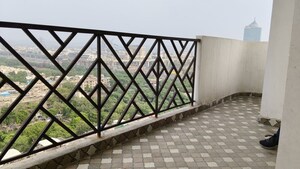 Balcony in 3 BHK Apartment at Saya Gold Avenue, Vaibhav Khand – for Rent