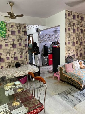 Living Room in 2 BHK Apartment at GHP Pacific Enclave, Powai – for Rent