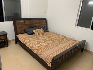 Bedroom in 2 BHK Apartment at Bharatkunj 1 – for Rent