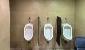 Bathroom in  Office Space at Polaris Commercial, Andheri East – for Rent