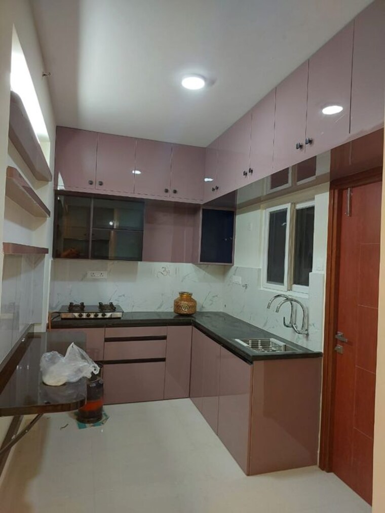 Kitchen, bricks-cyberwoods 3 Bedroom 1665 Sq.Ft. Apartment In Osman Nagar Hyderabad 10617227