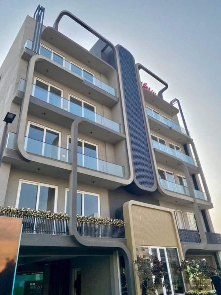 Exterior View, m3m-antalya-hills 3.5 Bedroom 1557 Sq.Ft. Builder Floor In Sector 79 Gurgaon 10616933