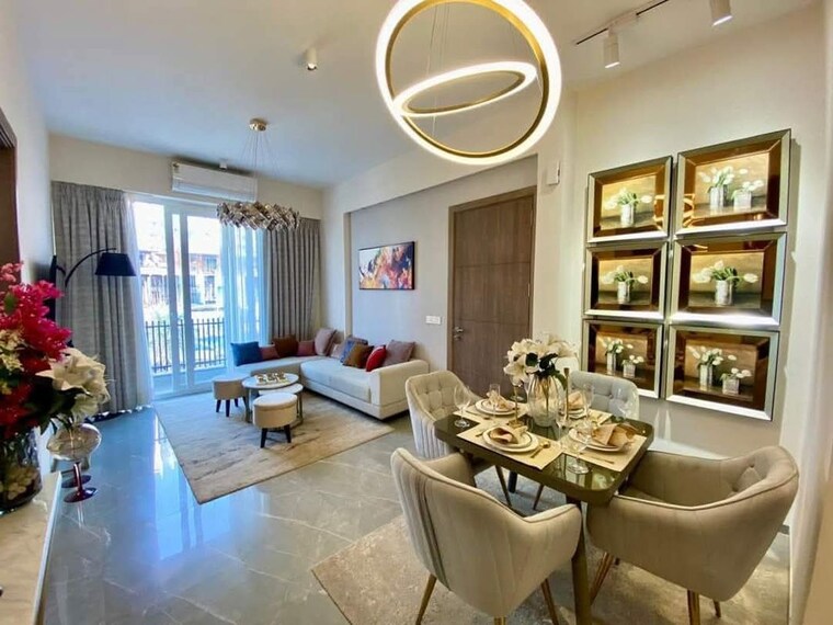 Living Room, m3m-antalya-hills 3.5 Bedroom 1557 Sq.Ft. Builder Floor In Sector 79 Gurgaon 10616933