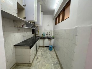 Kitchen in 2 BHK Builder Floor at Malviya Nagar – for Rent