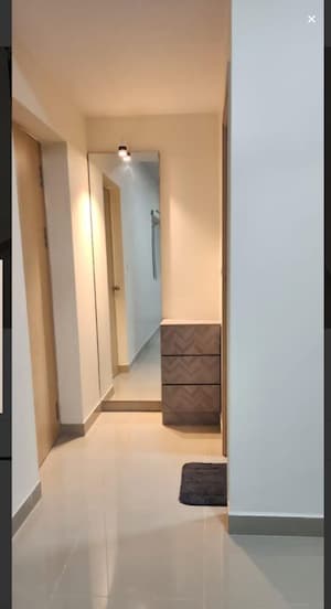 Building Lobby in 2.5 BHK Apartment at Mantri Webcity, Hennur Road – for Rent