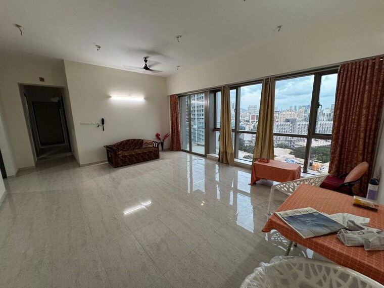 Living Room, sheth-auris-serenity-tower-1 3 Bedroom 1100 Sq.Ft. Apartment In Malad West Mumbai 10617273