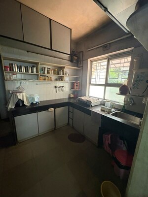 Kitchen in 1 BHK Apartment at Rajkamal Heights, Parel – for Rent