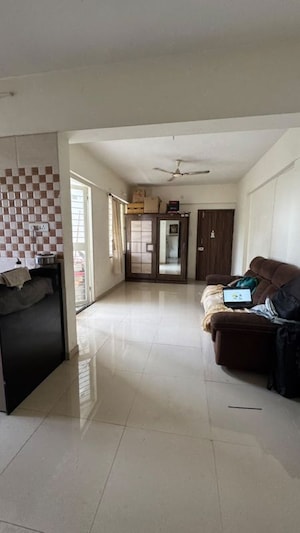 Living Room in 3 BHK Apartment at Arun Sheth Sanskriti Phase III, Wakad – for Rent