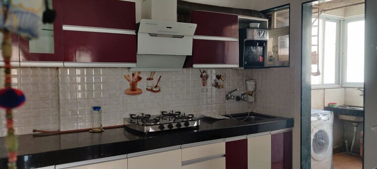 Kitchen, arun-sheth-sanskriti-phase-iii 3 Bedroom 1500 Sq.Ft. Apartment In Wakad Pune 10617288