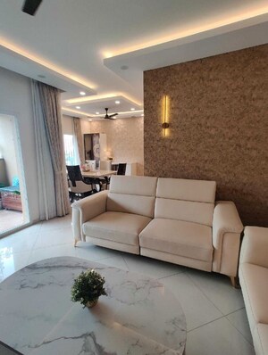 Living Room in 3.5 BHK Apartment at Sobha City Casa Paradiso, Nagareshwara – for Rent