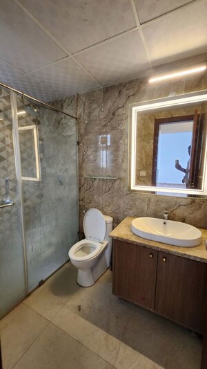 Bathroom in  Apartment at Central Park Flower Valley, Sohna Sector 33 – for Rent