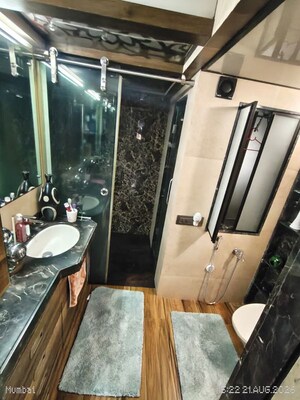 Bathroom in 1 BHK Apartment at Dosti Group Acres, Wadala East – for Sale