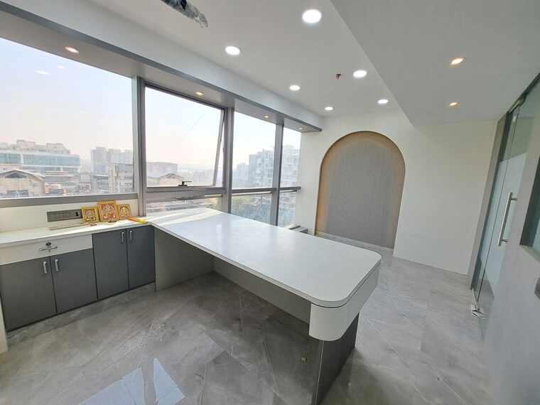 Kitchen, shelton-cubix Commercial Office Space 3400 Sq.Ft. In Cbd Belapur Sector 15 Navi Mumbai 10617362