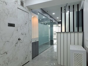 Building Lobby in  Office Space at Shelton Cubix, Cbd Belapur Sector 15 – for Rent