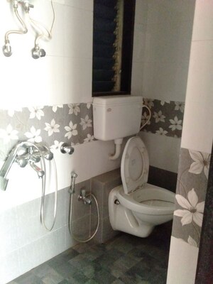 Bathroom in 1 BHK Apartment at Agarwal Exotica, Vasai East – for Rent