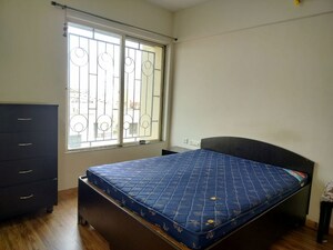 Bedroom in 3 BHK Apartment at Sukhwani Dynasty, Wakad – for Rent