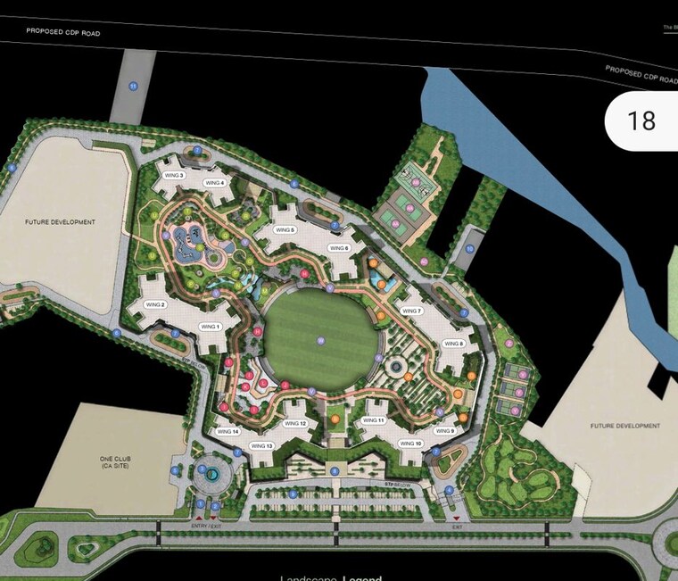 Master Plan, sobha-one-residences 2 Bedroom 1063 Sq.Ft. Apartment In Hoskote Bangalore 10617392