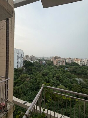 Balcony in 2 BHK Apartment at Unitech Uniworld Gardens, Sector 47 – for Rent