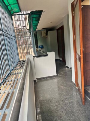 Balcony in 3 BHK Builder Floor at Sector 57 – for Rent