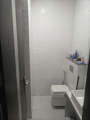 Bathroom in 3 BHK Builder Floor at Hong Kong Bazaar, Sector 57 – for Rent