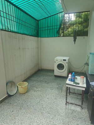 Bathroom in 3 BHK Builder Floor at Hong Kong Bazaar, Sector 57 – for Rent