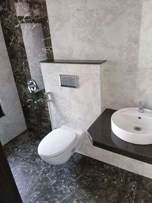 Bathroom in 2 BHK Apartment at Duville Riverdale Grove, Kharadi – for Rent