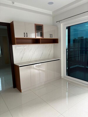 Kitchen in 3 BHK Apartment at Aparna Sarovar Zenith, Nallagandla – for Rent