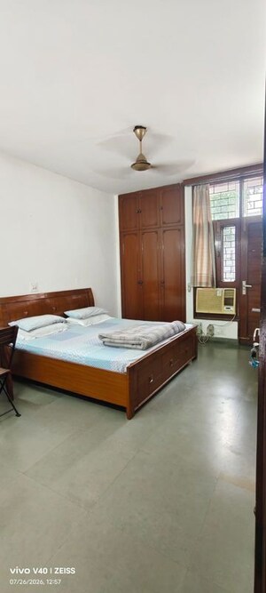 Bedroom in 1 BHK Apartment at Jungpura Extension – for Rent