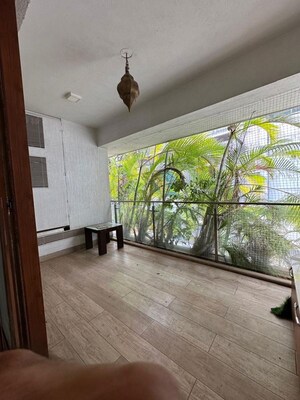 Balcony in 4 BHK Apartment at Cunningham Road – for Rent