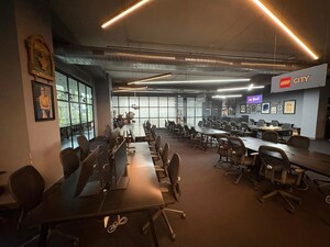 Floor Plan in  Office Space at Laxmi Industrial Estate – for Rent